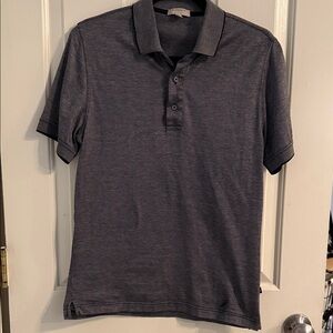 Burberry Dark Gray Polo Shirt for Men